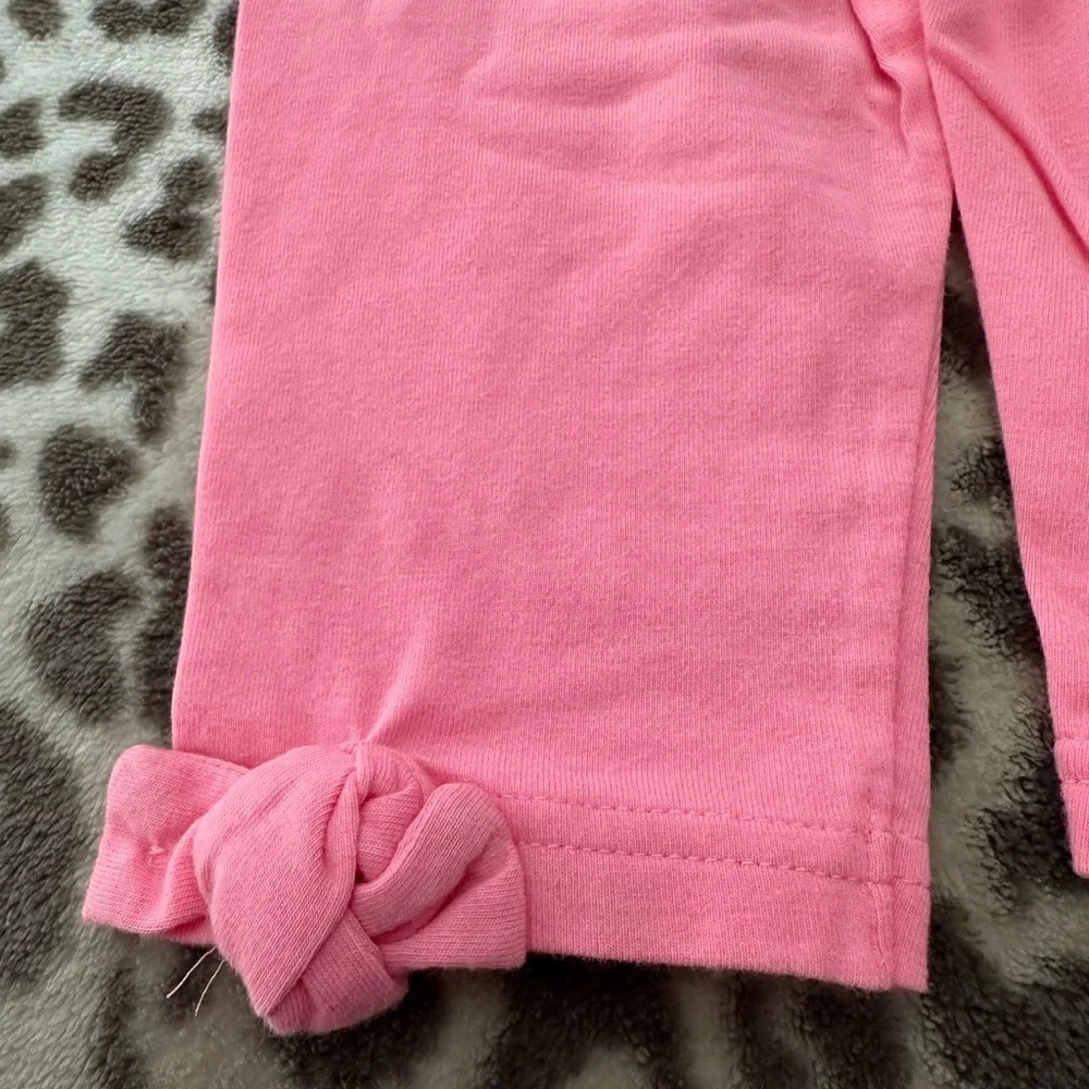 NWOT Carter’s Basic Leggings with Bow in Pink Size 2T Girls